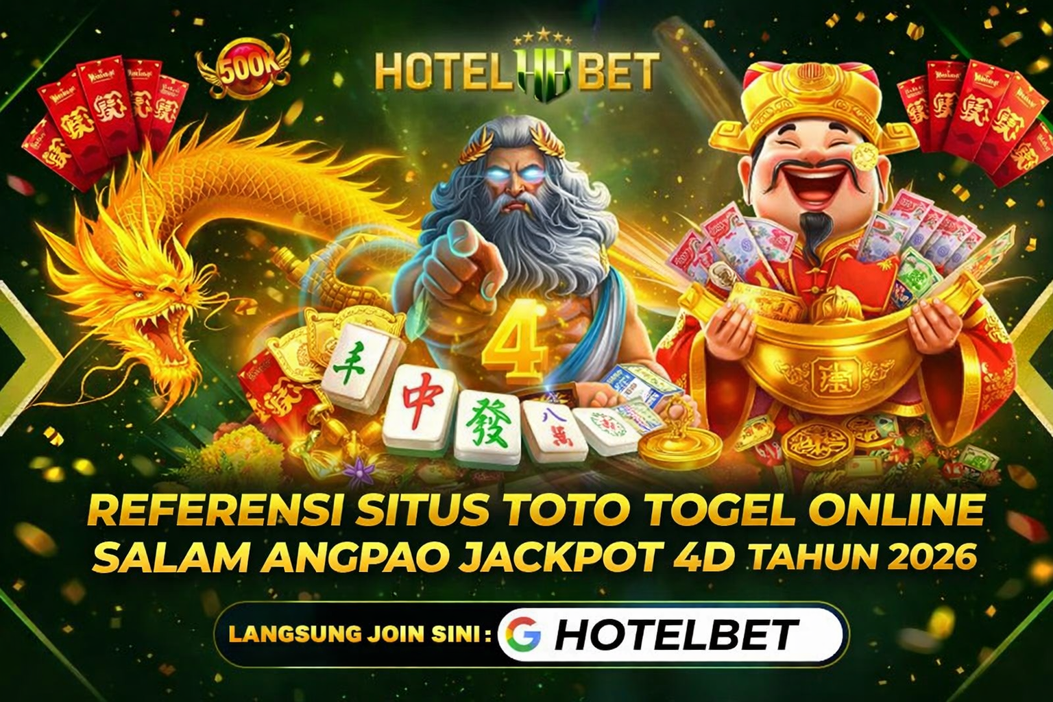 HOTELBET • Referensi Situs Toto Togel Online Salam Angpao Jackpot 4D Tahun 2026